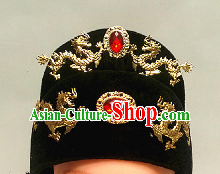 Ming Dynasty Black Hat for Men