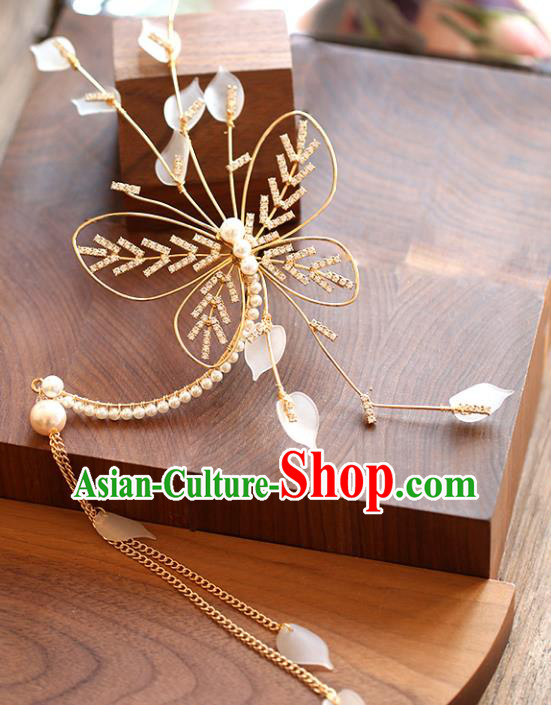 Chinese Hair Jewelry Accessories Xiuhe Suit Hairpins Headwear Headdress Hair Crown for Women