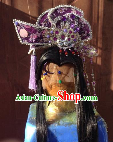 Chinese Traditional Ancient Princess Hair Accessories Handmade Hairpins Complete Set for Women