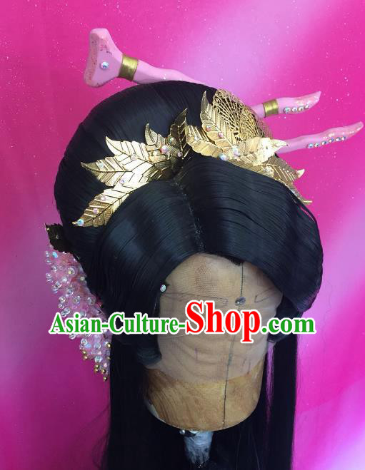 Chinese Traditional Ancient Palace Lady Hair Accessories Handmade Princess Hairpins for Women