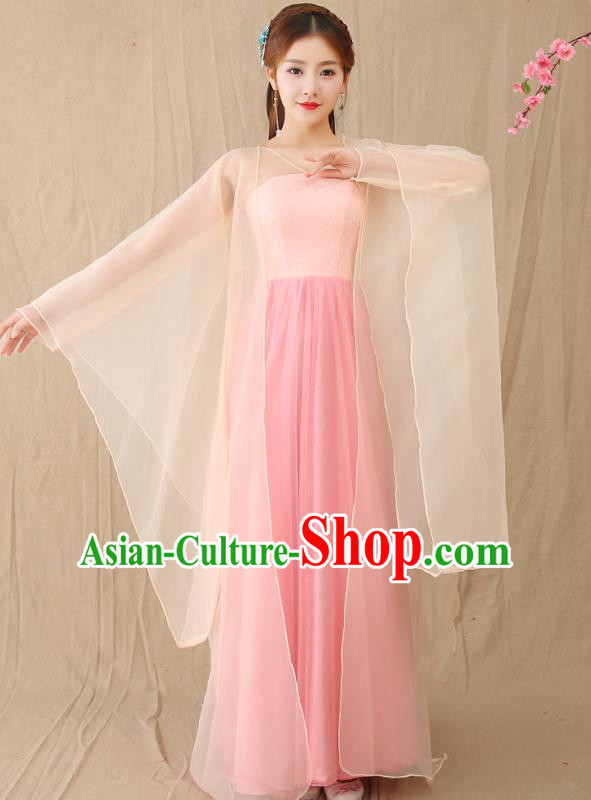 Traditional Chinese Tang Dynasty Female Court Attendant Costume, China Ancient Princess Hanfu Clothing for Women