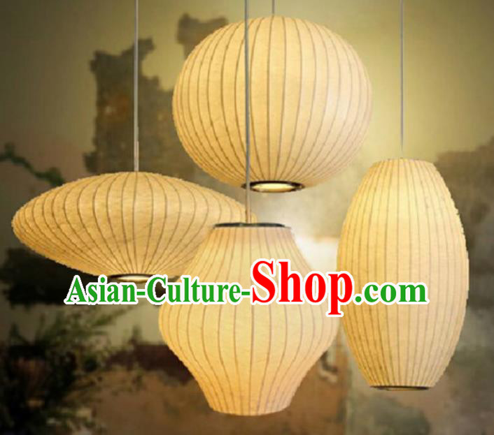 Traditional Chinese Handmade Silk Palace Lantern China Ceiling Palace Lamp Complete Set