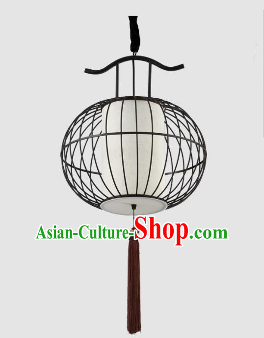 Traditional Chinese Handmade Round Palace Lantern China Ceiling Palace Lamp