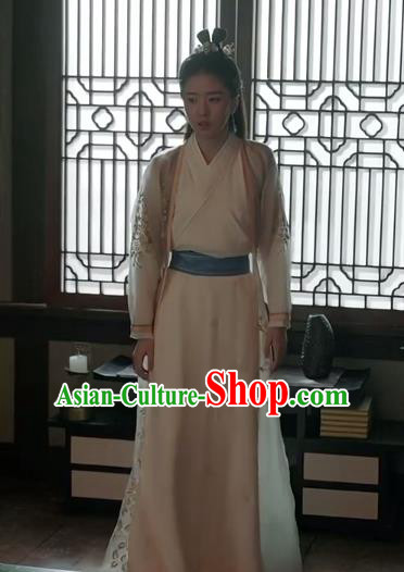 Traditional Ancient Chinese Tang Dynasty Nobility Lady Swordswoman Embroidered Costume for Women