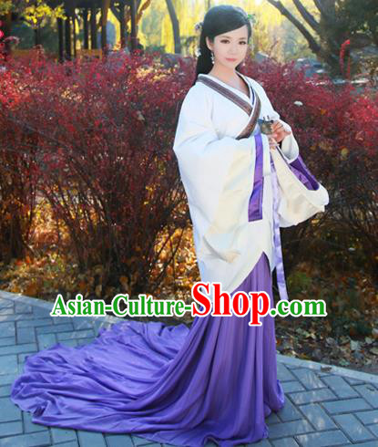 Traditional Ancient Chinese Imperial Consort Costume, Chinese Han Dynasty Noble Lady Dress, Chinese Imperial Princess Hanfu Clothing for Women