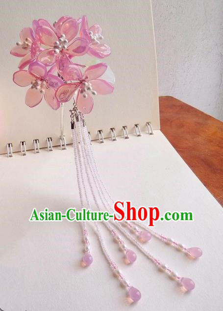 Traditional Handmade Chinese Ancient Princess Classical Accessories Jewellery Miao Sliver Coloured Glaze Hair Sticks Hair Jewellery, Hair Fascinators Hairpins for Women