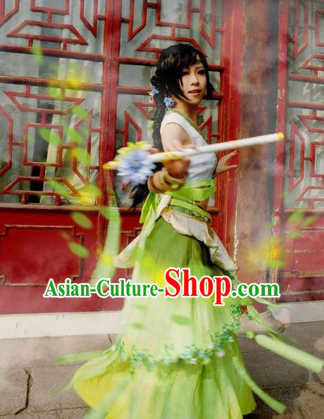 Ancient Chinese Cosplay Cartoon Role Costume Chinese Cos Dress