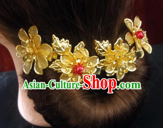 Traditional Handmade Chinese Ancient Classical Hair Accessories Barrettes Wedding Hairpin, Imperial Emperess Hair Jewellery, Hair Fascinators Hairpins for Women
