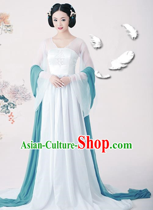 Traditional Ancient Chinese Imperial Emperess Costume, Chinese Tang Dynasty Fairy Dress, Cosplay Palace Lady Chinese Imperial Consort Clothing for Women