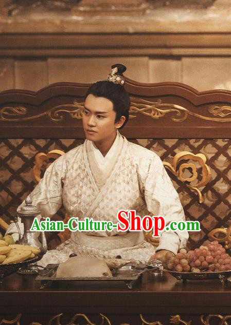 Traditional Ancient Chinese Nobility Childe Costume, Elegant Hanfu Male Lordling Dress, Tang Dynasty Prince Clothing, China Imperial Crown Prince Embroidered Clothing for Men