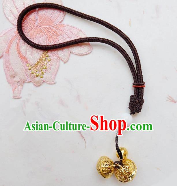 Traditional Chinese Ancient Crafts, China Handmade Anklets Jewelry Accessories Bells Ankle Chain for Women