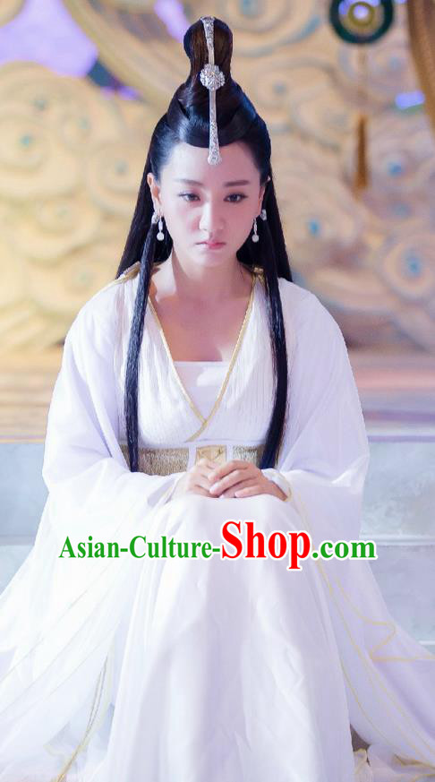 Traditional Ancient Chinese Chivalrous Swordswoman Costume, Chinese Ming Dynasty Aristocratic Miss Young Lady Dress, Cosplay Chinese Television Drama Flying Daggers Princess Hanfu Clothing for Women