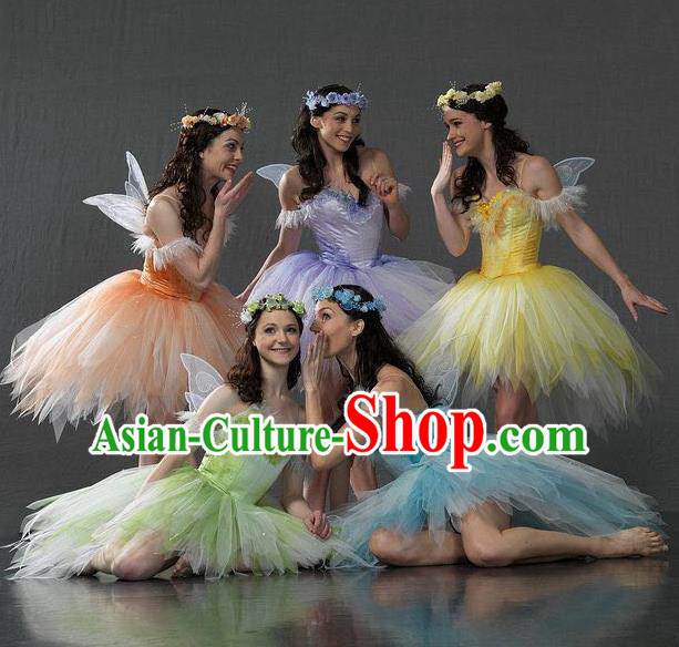 Chinese Classic Stage Performance Ballet Costumes, Opening Dance Baller Dance Dress, Classic Dance Clothing for Women