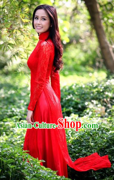 Vietnamese Trational Dress Vietnam Ao Dai Qipao Clothing