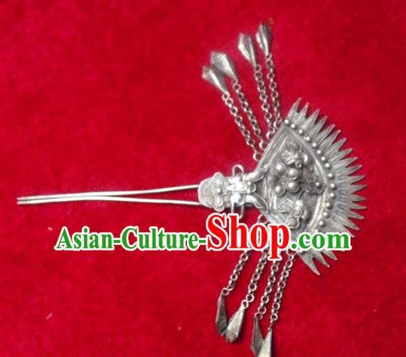 Traditional Handmade Chinese Ancient Classical Hair Accessories Barrettes Hairpin, Step Shake Headwear, Hair Claw Hairpins for Women