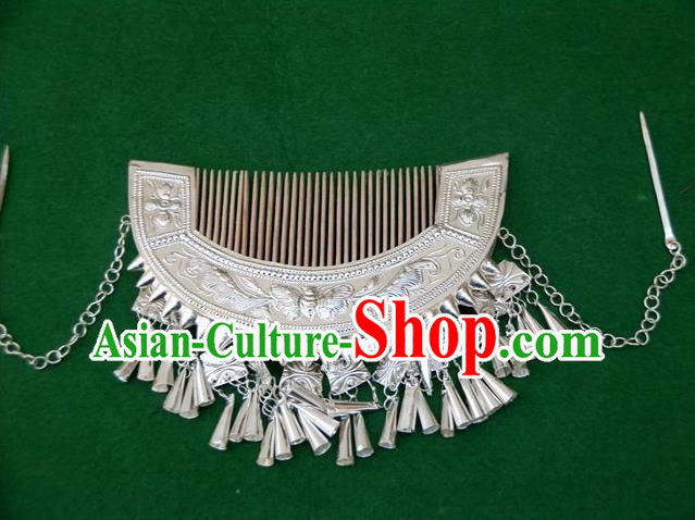 Traditional Handmade Chinese Ancient Classical Hair Accessories Headwear Barrettes Hanfu Hairpins, Ming Dynasty Imperial Step Shake Hair Combs Hair Jewellery for Women