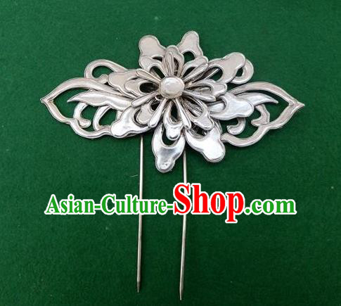 Traditional Handmade Chinese Ancient Classical Hair Jewellery Accessories Flower Barrettes, Ming Dynasty Wedding Hair Sticks Hair Fascinators Hairpins for Women