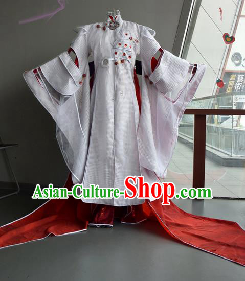 Top Grade Traditional China Ancient Cosplay Costumes, China Ancient Young Childe Robe Elegant Hanfu Clothing for Men