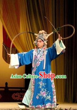 Traditional Chinese Beijing Opera Takefu Clothing, China Peking Opera Martial General Role Costume Embroidered Opera Costumes