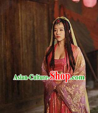 Ancient Chinese Costume Chinese Style Wedding Dress Tand dynasty clothing