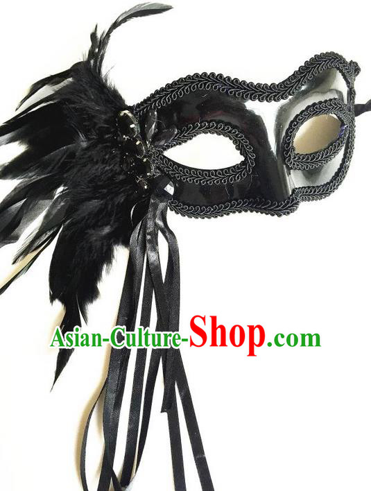 Top Performance Catwalks Headwear Halloween Cosplay Hair Accessories Mask