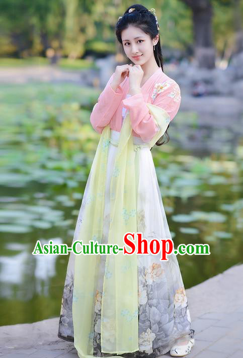 Ancient Chinese Costume Chinese Style Wedding Dress Tang Dynasty princess Clothing