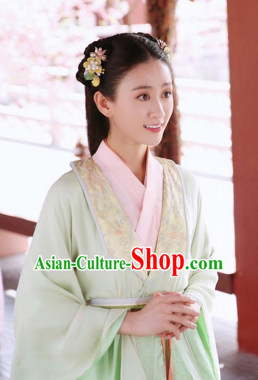 Ancient Chinese Costume Chinese Style Wedding Dress Northern and Southern Dynasties ancient palace Lady clothing