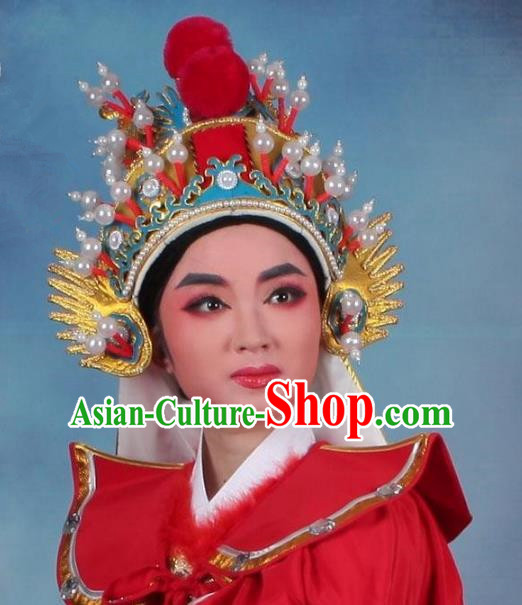 Traditional China Beijing Opera Young Men Hair Accessories General Headwear, Ancient Chinese Peking Opera Takefu Hat