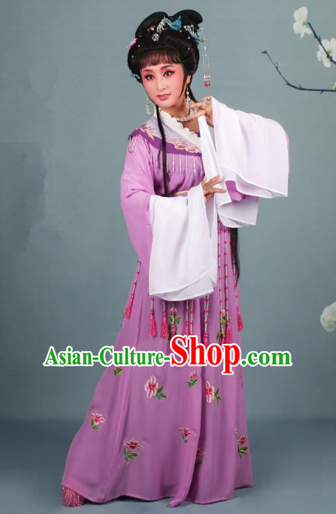 Top Grade Professional Beijing Opera Diva Ancient Costume Imperial Concubine Embroidered Clothing, Traditional Chinese Peking Opera Hua Tan Princess Embroidery Dress