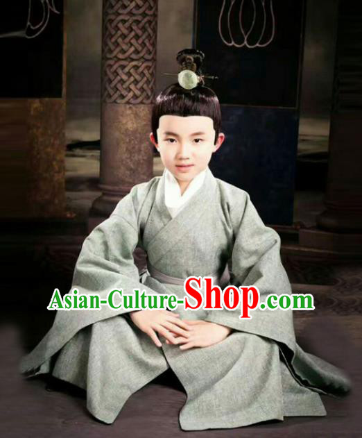 Traditional Chinese Ancient Nobility Childe Costume, Elegant Hanfu Clothing Chinese Han Dynasty Scholar Clothing
