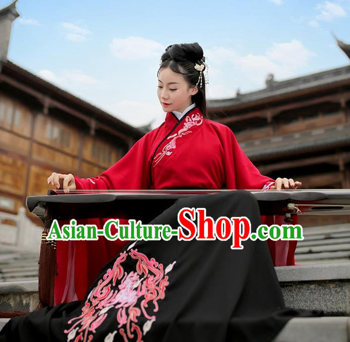 Ancient Chinese Costume hanfu Chinese Wedding Dress Tang Dynasty princess Clothing