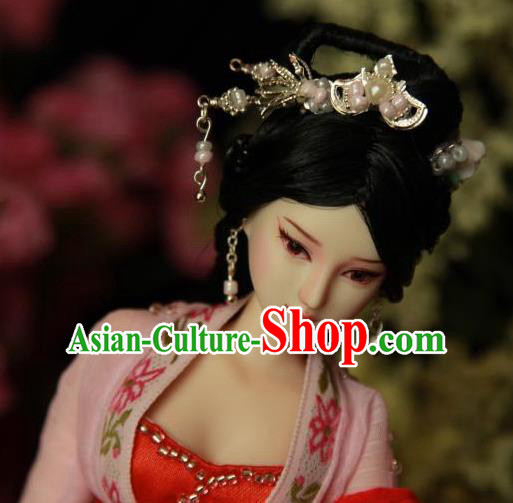 Traditional Handmade Chinese Hair Accessories Tang Dynasty Princess Headwear, China Ancient Imperial Concubine Hairpins