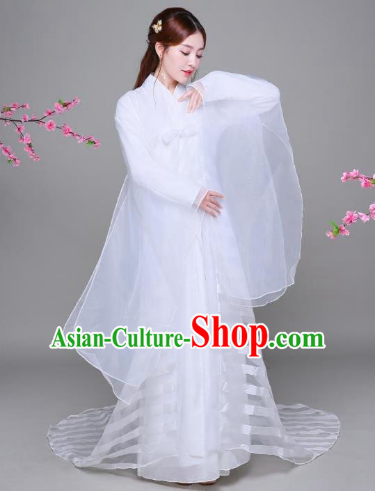 Traditional Chinese Song Dynasty Palace Princess Costume, China Ancient Fairy Hanfu Dress for Women