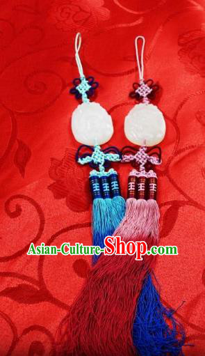 Traditional Handmade Chinese Waist Accessories Jade Pendant for Women