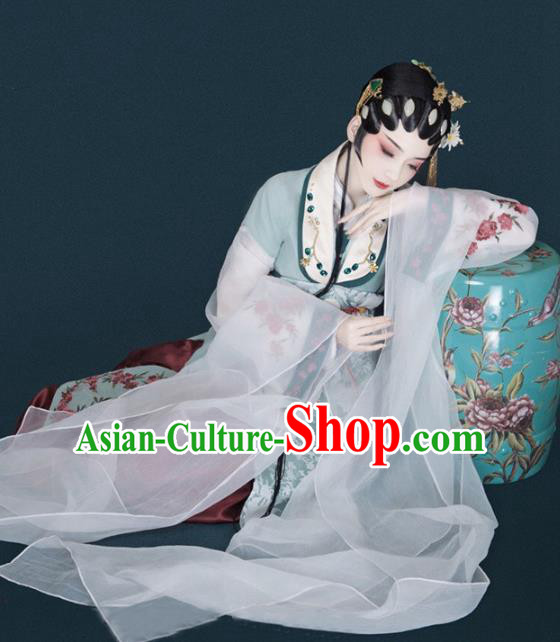 Traditional Ancient Chinese Costume Chinese Style Wedding Dress Ancient Tang Dynasty hanfu princess Clothing