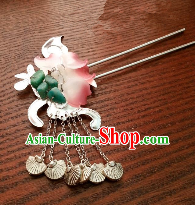 Traditional Handmade Chinese Classical Hair Accessories Ancient Princess Hairpins for Women