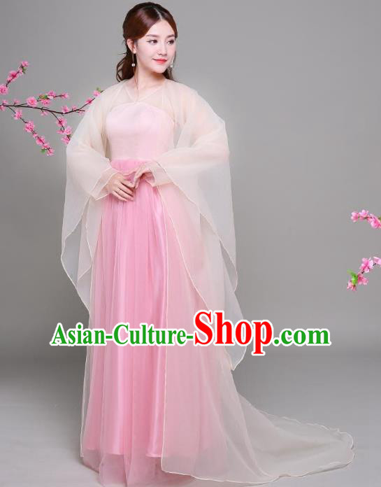 Traditional Chinese Tang Dynasty Imperial Princess Costume, China Ancient Palace Lady Hanfu Dress Clothing for Women