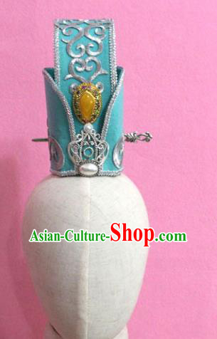 Traditional Chinese Handmade Hair Accessories Ancient Tang Dynasty Prince Hairdo Crown Headwear for Men