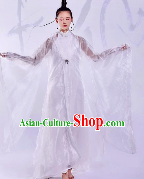 Chinese National Costume Traditional Tang Suit Cloak Qipao Dress for Women