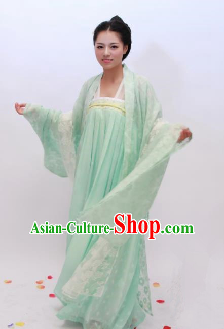 Chinese Traditional Ancient Costumes Tang Dynasty Palace Princess Hanfu Dress for Women