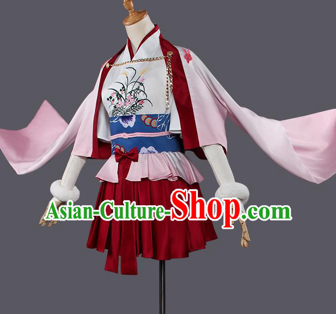 Chinese Traditional Cosplay Female Knight Costumes Ancient Swordswoman Dress for Women