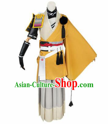 Chinese Traditional Cosplay Taoist Costumes Ancient Swordsman Clothing for Men