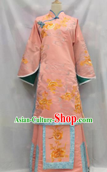 Traditional Chinese Qing Dynasty Historical Costumes Ancient Countess Embroidered Qipao Dress for Women