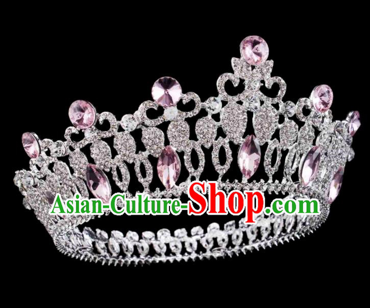 Top Grade Hair Jewelry Accessories Royal Crown Headwear Headdress for Women