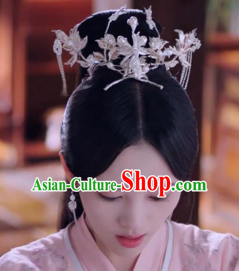 Chinese Ancient Princess Consort Hair Accessories Phoenix Coronet Hairpins Hair Comb for Women
