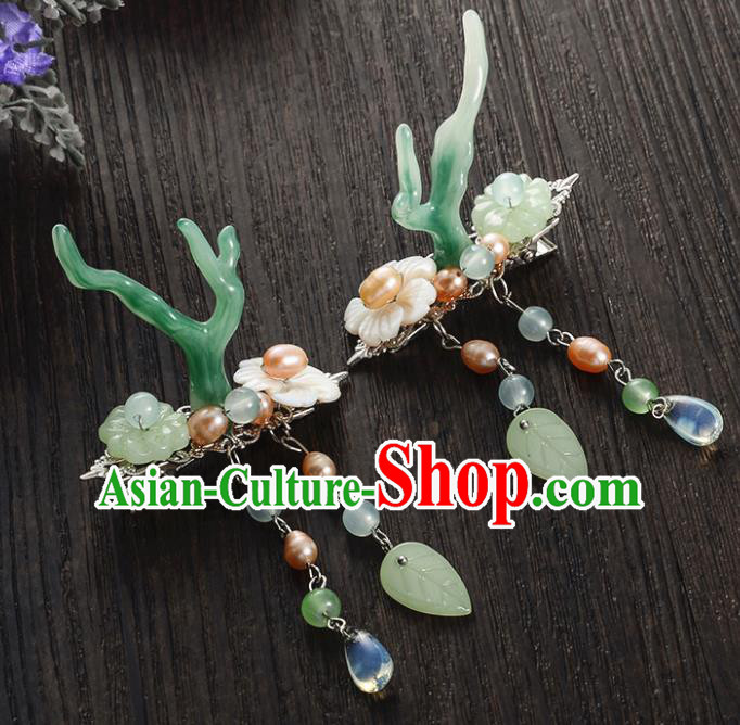 Chinese Ancient Princess Hair Accessories Palace Antlers Hair Sticks for Women
