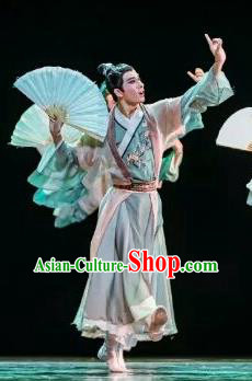 Chinese Traditional Classical Dance Costumes Ancient Dance Clothing for Men