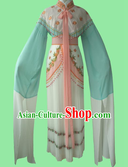 Chinese Traditional Peking Opera Diva Costumes Ancient Princess Embroidered Dress for Adults