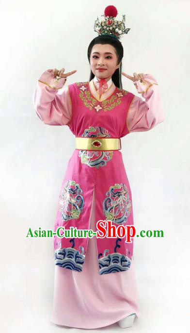 Chinese Traditional Peking Opera Niche Costume Ancient Scholar Jia Baoyu Robe for Adults