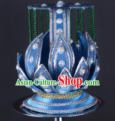 Chinese Traditional Peking Opera Hair Accessories Ancient Prince Hairdo Crown for Men
